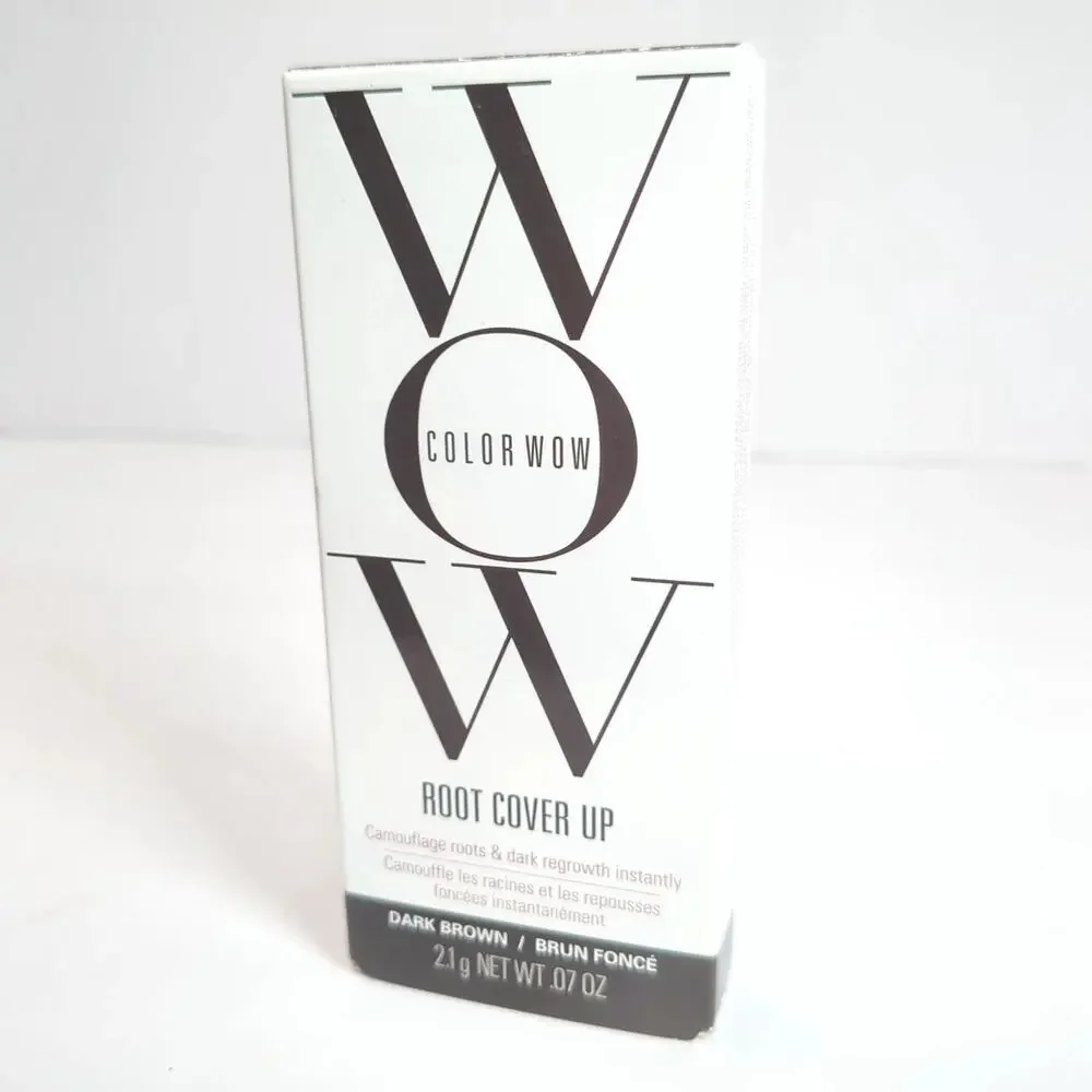 COLORWOW Root Cover Up Dark Brown - New in Box .07oz Camouflage Roots